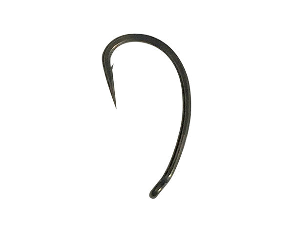 Thinking Anglers Curve Point Beaked Wide Gape Carp Hooks – PTFE Black, Sizes 4-8