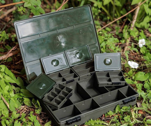 Fox EOS carp tackle box loaded Large — Yateley Angling Centre
