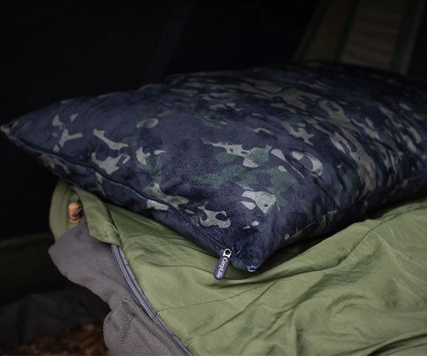 Carp Life Eclipse Camo Pillow