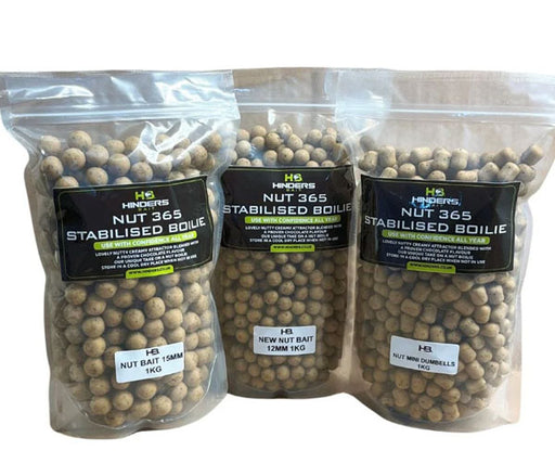 Hinders Nut 365 Stabilised Boilies 1kg