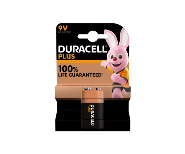 Duracell Plus MN1604/PP3 9v Battery
