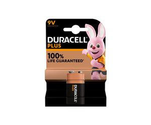 Duracell Plus MN1604/PP3 9v Battery