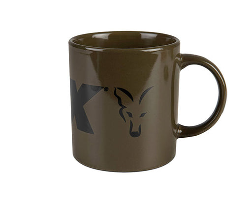 Fox Green and Black Logo Ceramic Mug