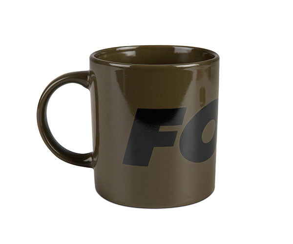 Fox Green and Black Logo Ceramic Mug