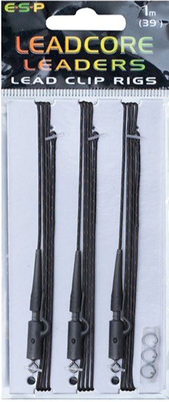 ESP Leadcore Leaders Lead Clips 1m