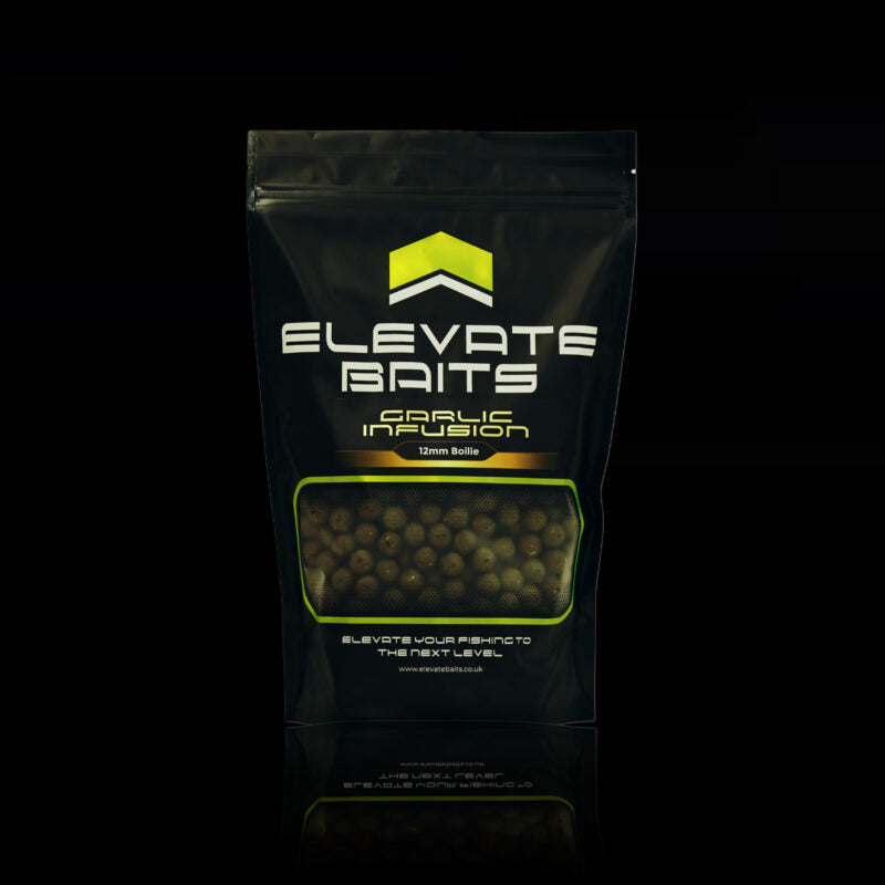 Elevate Baits Garlic Infusion Boilies