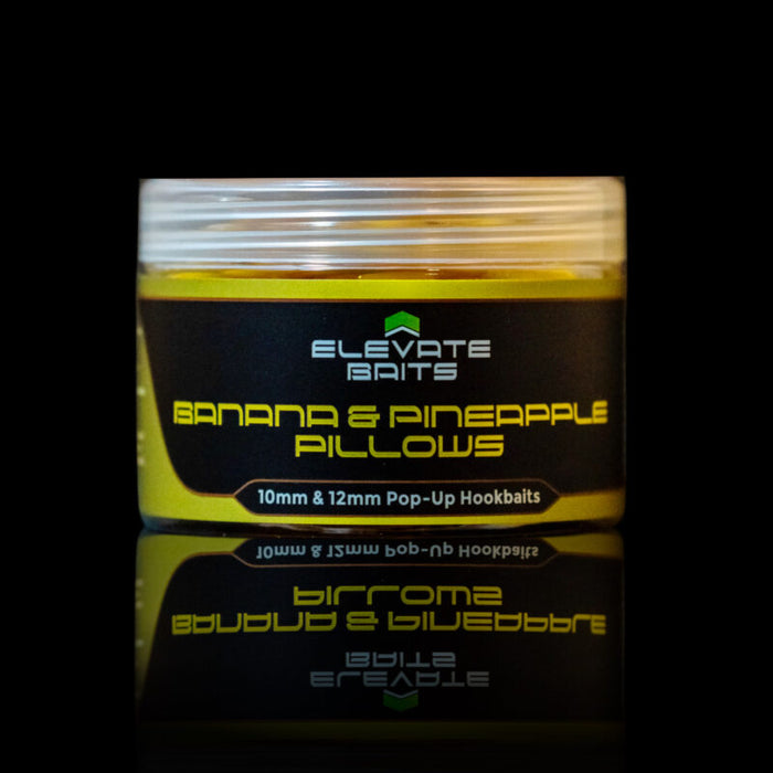 Elevate Baits Banana & Pineapple pillows 10mm & 12mm Pop Up Pillows