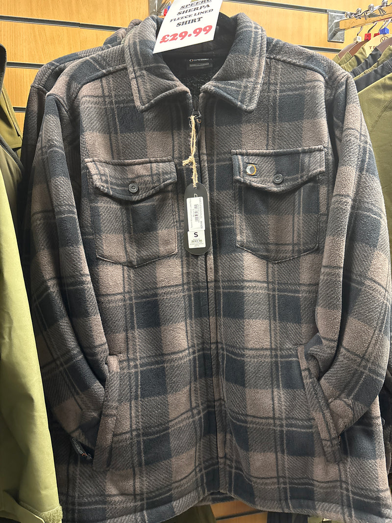Speero Sherpa Fleece Lined Shirt