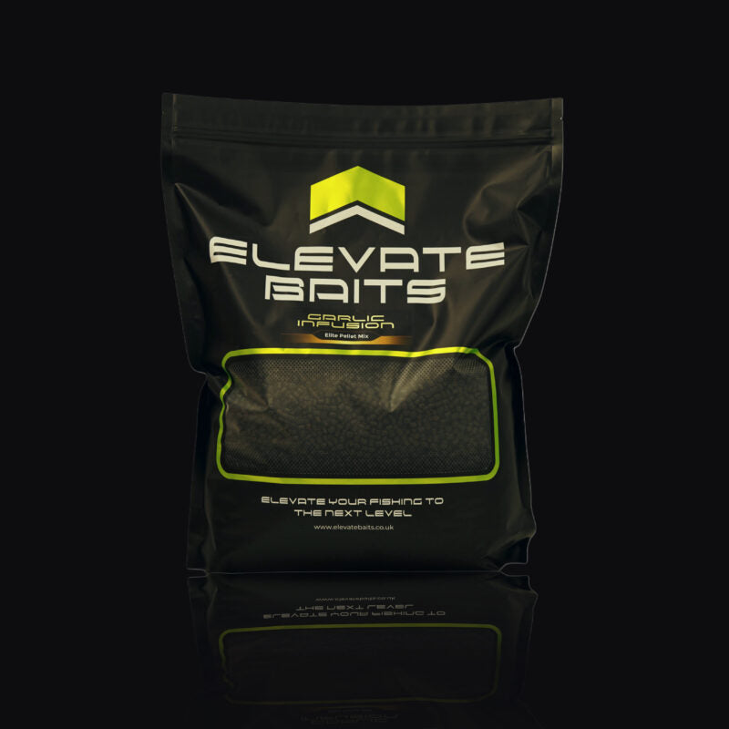 Elevate Baits Garlic Infusion Elite Pellet Mix