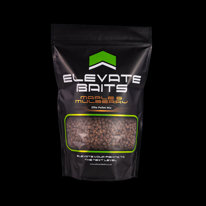 Elevate Baits Maple and Mulberry Elite Pellet Mix