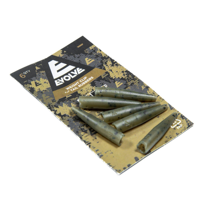 Evolve Tackle Weight Clip Tail Rubbers +