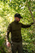 Korda Mock Neck Thermal LS Shirt Olive Green