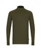 Korda Mock Neck Thermal LS Shirt Olive Green