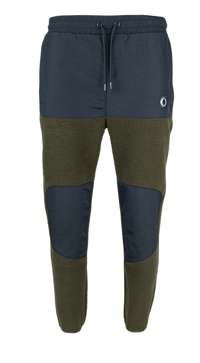 Speero Sherpa Fleece Joggers Green