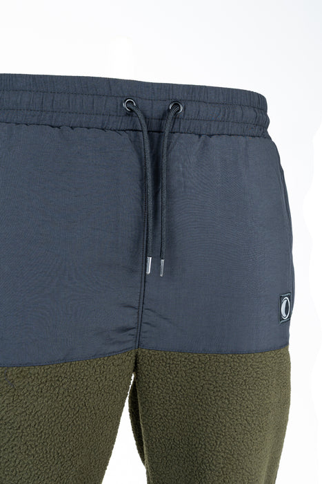 Speero Sherpa Fleece Joggers Green