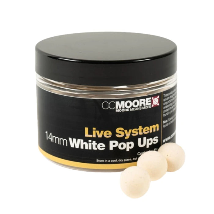 CC Moore Live System White Pop Ups