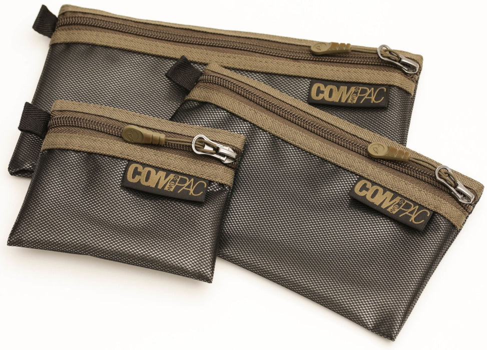 Korda Compac Wallets Set of 3 Dark Kamo