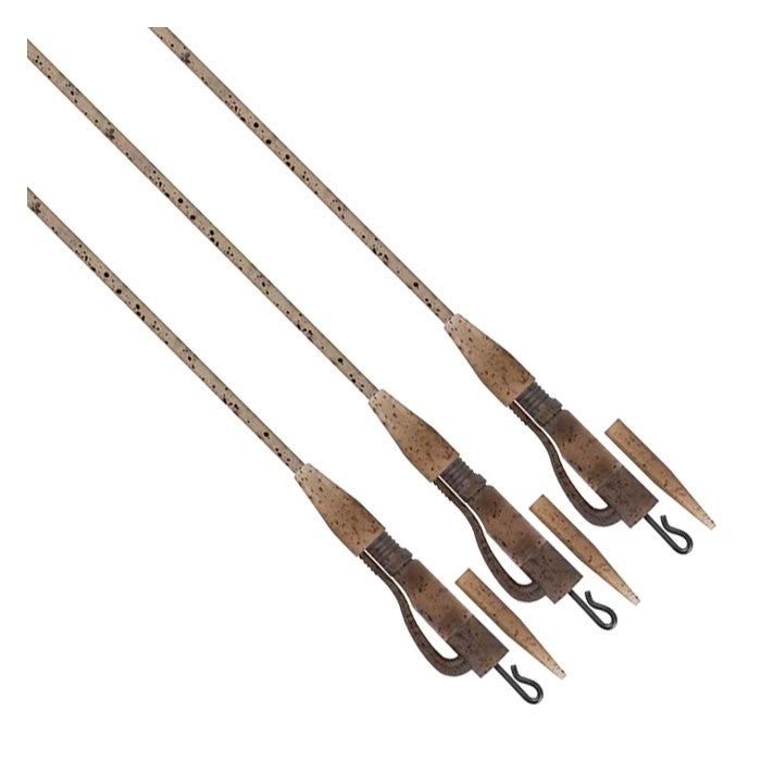 Fox Naturals Tubing Leadclip Ready Rigs Size 7