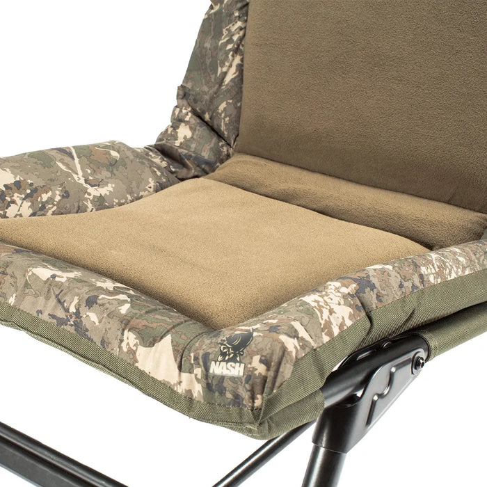 Nash Indulgence Ultralite Chair Camo