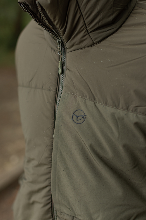 Korda Insulated Hooded Jacket - Dark Olive