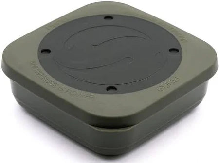 Guru Bait Box Solid Lid - Green