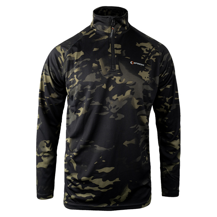 Speero Armour Top Black Cam