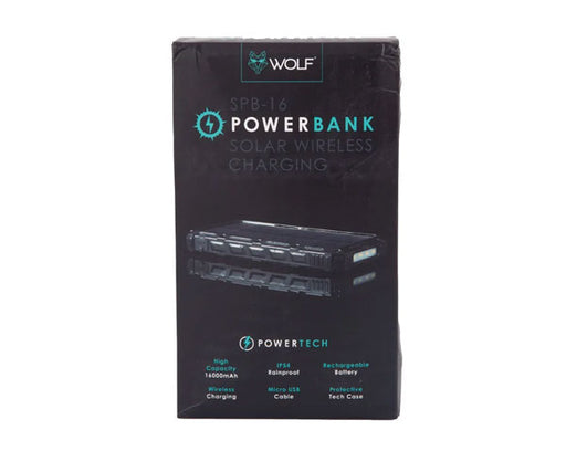 Wolf SPB16 Solar Wireless Powerbank