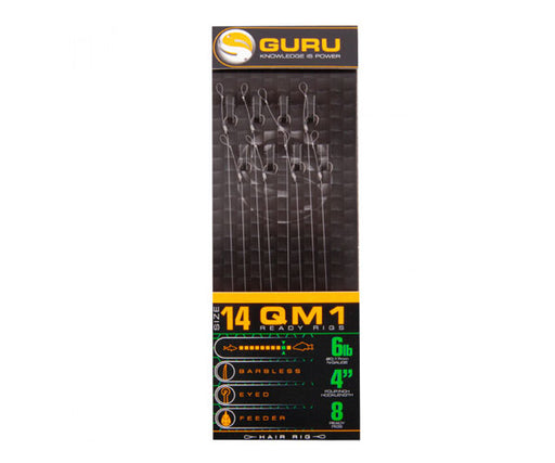 Guru QM1 Bait Bands 4" Rig Size 14