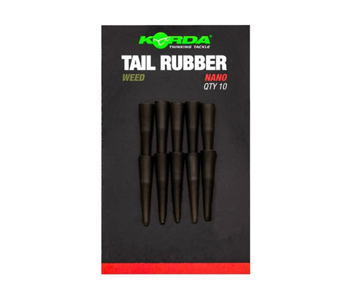 Korda Nano Tail Rubbers weed