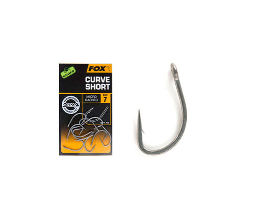 Fox Edges Curve Shank Short Hooks