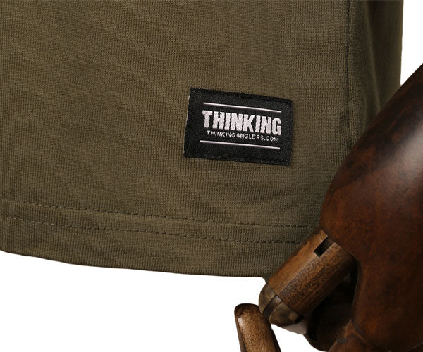 Thinking Anglers Olive T Shirt