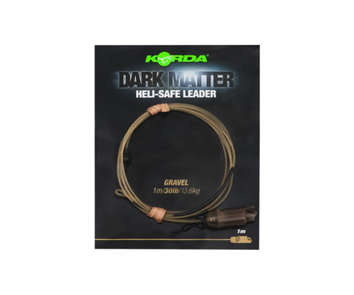 Korda Dark Matter Heli Safe Leader 1m Gravel