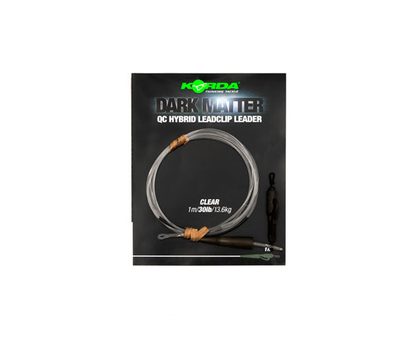 Korda Dark Matter Leader QC Hybrid Clip