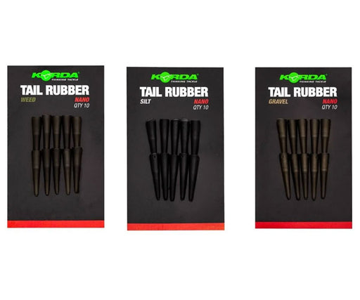 Korda Nano Tail Rubbers