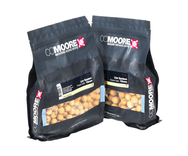 CC Moore Live System Freezer Baits 1kg - Yateley Angling Centre
