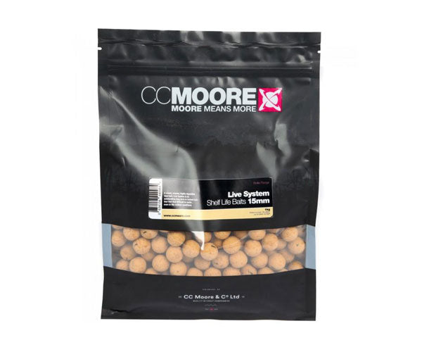 CC Moore Live System Shelf Life Baits 1kg