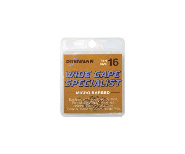 Drennan Wide Gape Super Specialist Hooks