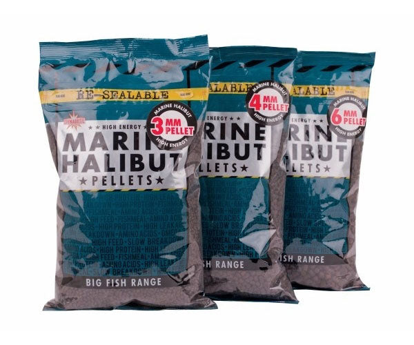 Dynamite Marine Halibut Pellets 900g