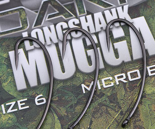 Gardner Covert Dark Longshank Mugga Hooks