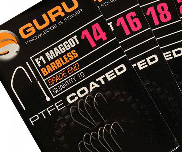 Guru F1 Maggot Hooks