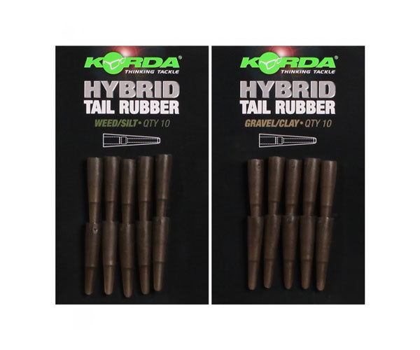 Korda Hybrid Tail Rubbers