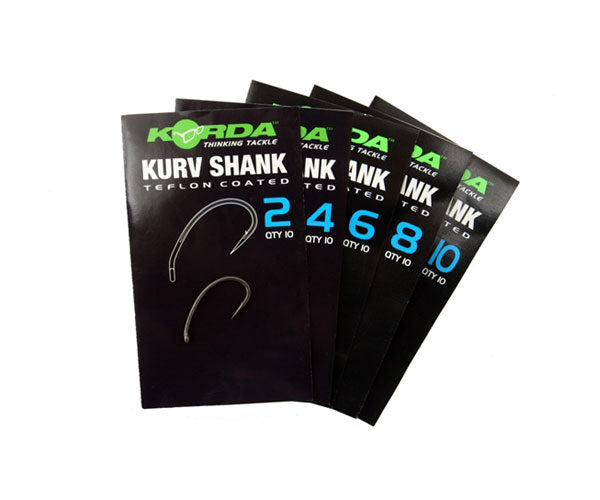 Korda Kurv Shank Hooks