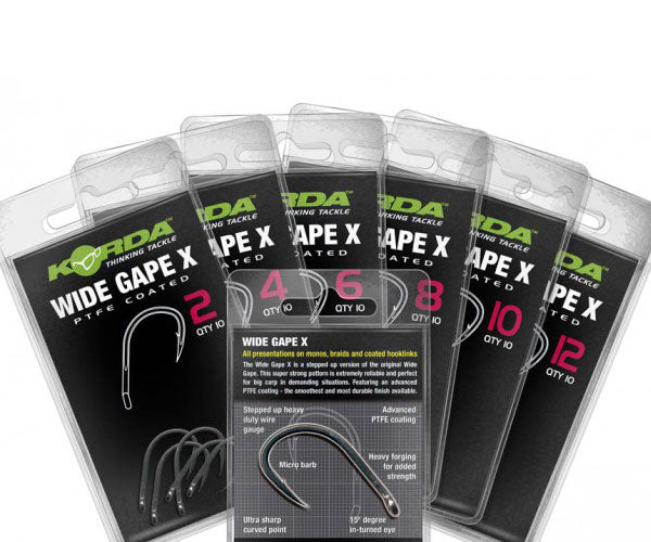 Korda Wide Gape X Hooks