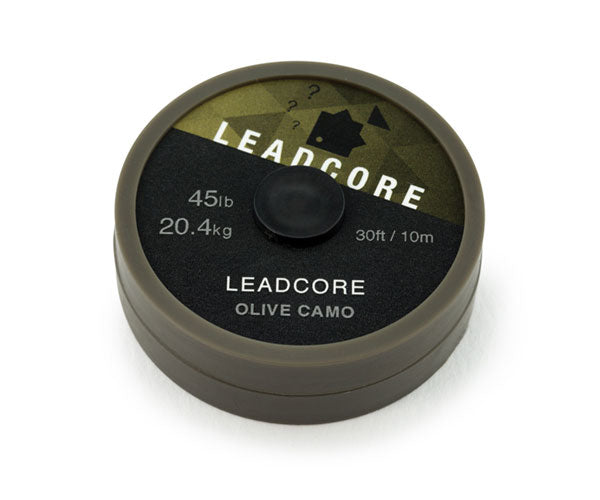 Thinking Anglers Leadcore 45lb Olive Camo 10m