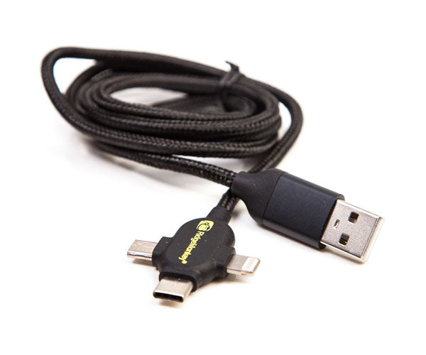 Ridge Monkey Vault USB-A to Multi Out Cable, 1 metre