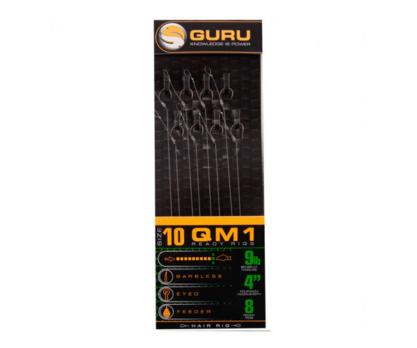 Guru QM1 Bait Bands 4" Rig Size 10