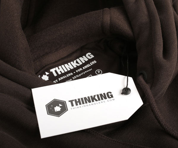 Thinking Anglers Brown Hoody