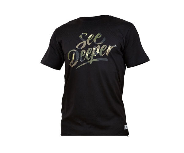 Fortis See Deeper T Shirt Black